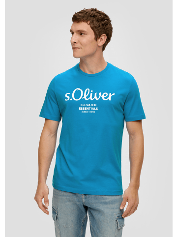 s.Oliver T-Shirt kurzarm in Türkis