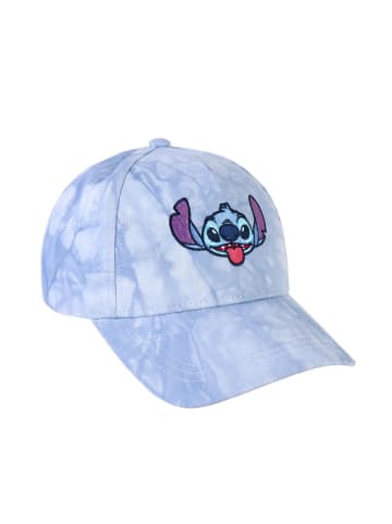 Stitch Baseball Cap in Blau