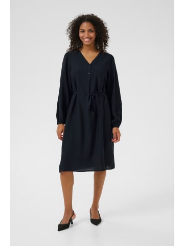 Kaffe Langarm-Bluse KAlui Regular fit in Black Deep CC