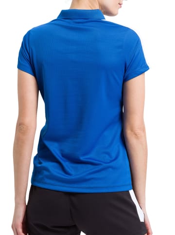 erima Damen Squad Poloshirt in new royal/schwarz/weiss