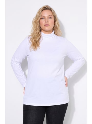 Ulla Popken Shirt in schneeweiß