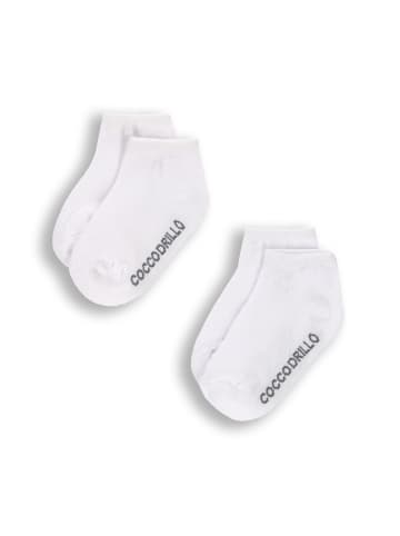 Coccodrillo Socken in weiß