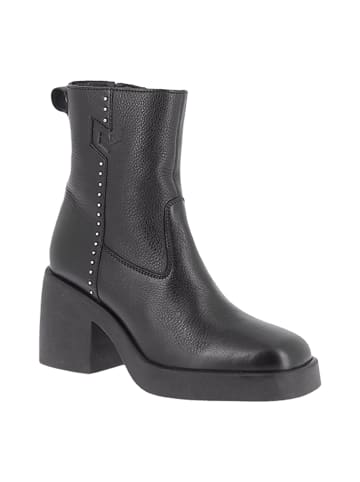 Kaporal Azra Stiefeletten aus Leder mit Absatz Schwarz