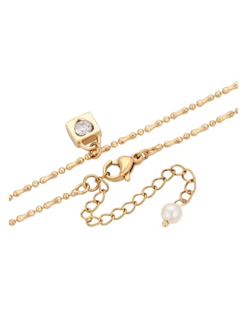 faina Women Charm Necklace in Rose Gold