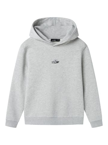 name it Hoodie in Light Grey Melange