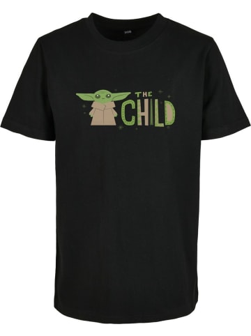 Mister Tee Shirt "Kids Mandalorian The Child Tee" in Schwarz