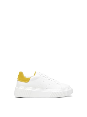Marc O'Polo Sneaker in white/light yellow