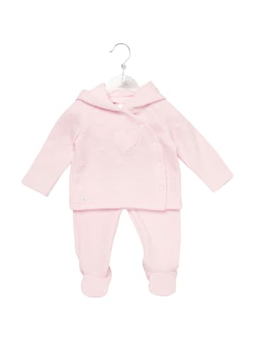 Rock a Bye Baby Boutique Babysets Herz in rosa/pink