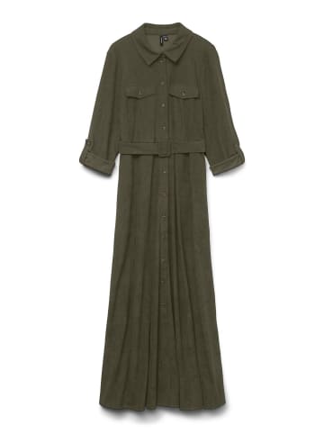 Vero Moda Kleid in Olive Night