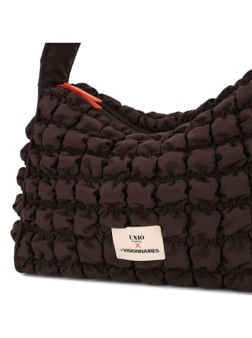 Les Visionnaires Unio Hobo Schultertasche 47 cm chocolate