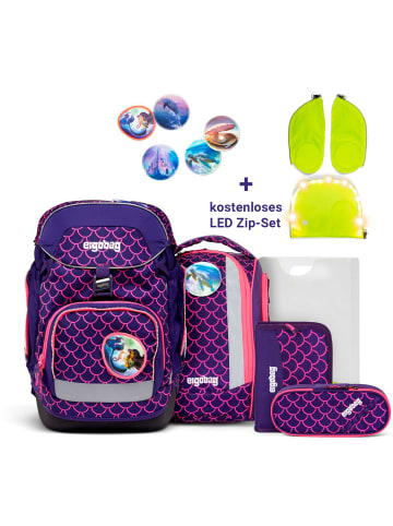 Ergobag pack Schulrucksackset 6-tlg. PerlentauchBär 2024 in lila