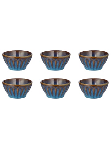 Butlers Dipschale BERGAMO 6er-Set in Blau