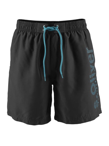 S. Oliver Badeshorts in schwarz