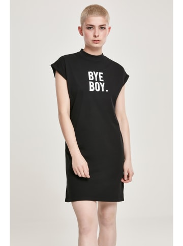 Mister Tee Mister Tee Damen Ladies Bye Boy Extended Shoulder Dress in black