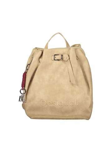 Desigual Beige Damen Rucksack aus Polyurethan