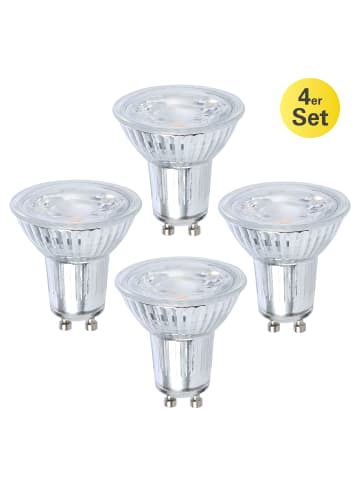 näve 4er-Set LED Leuchtmittel GU10 in Warmweiß - EEK F