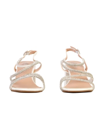 Joia Sandalen mit Absatz und Riemchen Weiß
