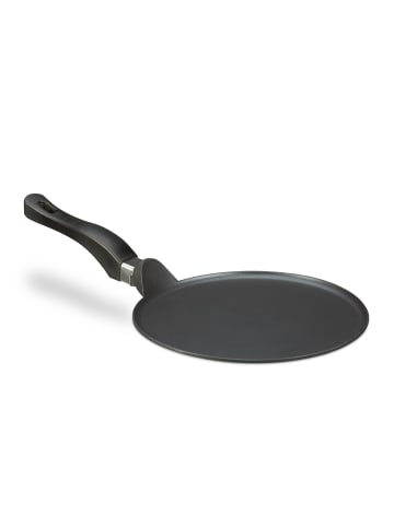 relaxdays Crêpespfanne in Schwarz - Ø25 cm