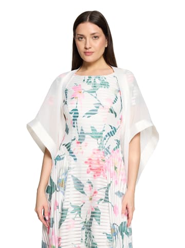 Vera Mont Chiffonstola mit 3/4 Arm in Rohweiß