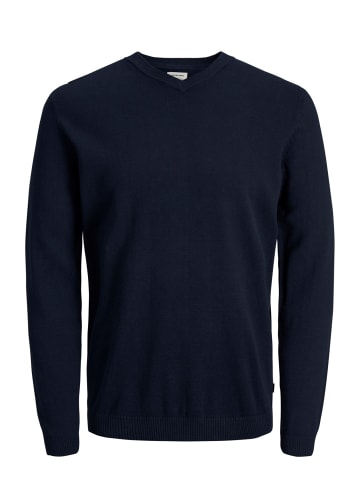 Jack & Jones Pullover BASIC KNIT in Blau