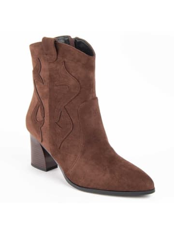 Montevita Boots ette mit Absatz, Cacera in Braun