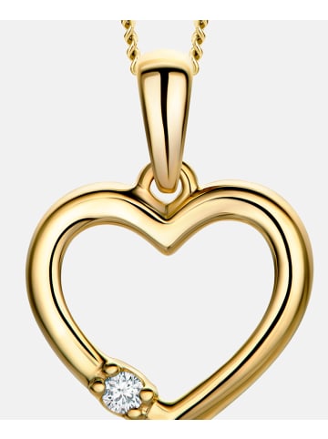 Diamant L'éternel Halskette aus 375 Gelbgold mit Diamant