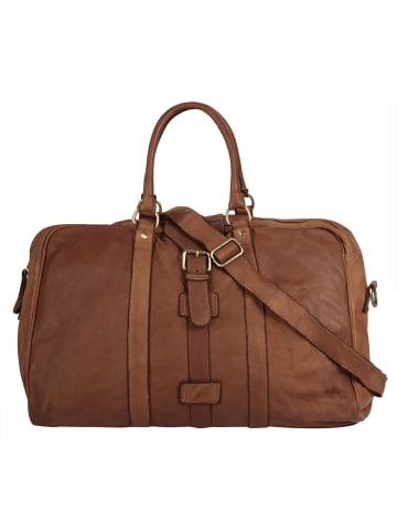 Forty degrees Reisetasche echt Leder in cognac