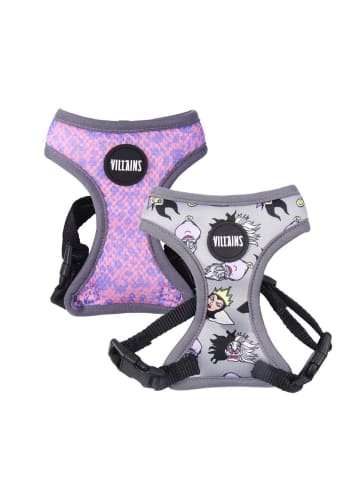 Disney Disney Hundegeschirr M/L Villains Verstellbar & bequem für Hunde in Mehrfarbig