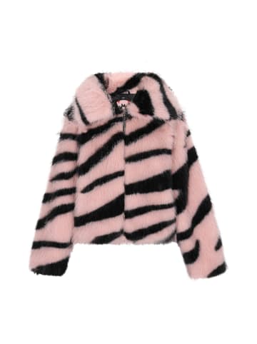 myMo ROCKS Jacket in Rosa Schwarz