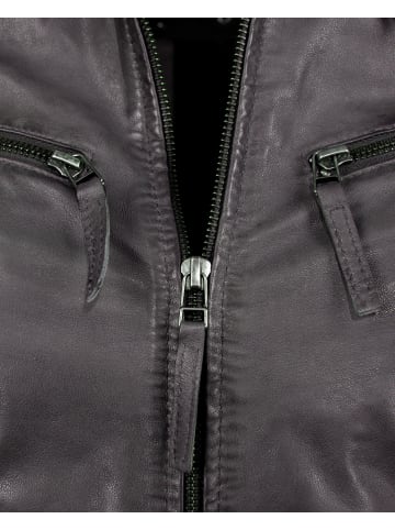 Maze Lederjacke 31Ryana in grau