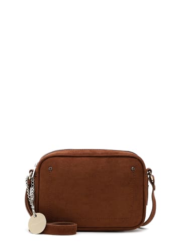 Tamaris Umhängetasche TAS Marina Suede in cognac