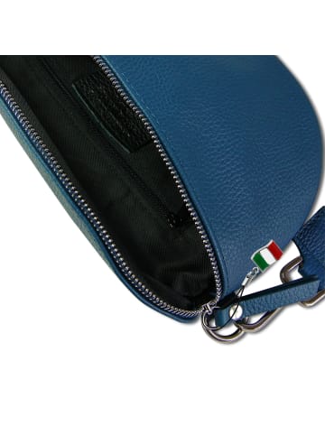 Florence Florence Gürteltasche Leder blau, mehrfarbig ca. 25cm breit