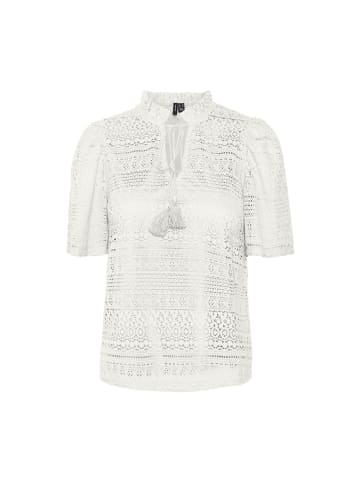 Vero Moda Halbarmbluse in Snow White
