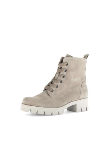 Gabor Fashion Schnürstiefeletten in beige