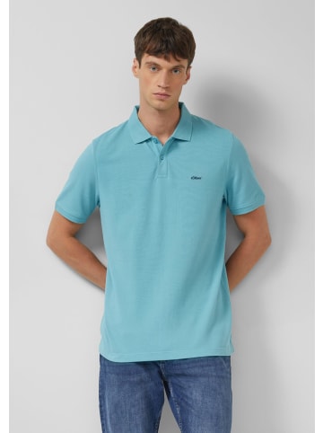 s.Oliver Polo-Shirt in 6603_türkis