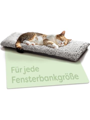 Knupis Katzen Fensterliege Fensterbank rutschfest - Selbstwärmende