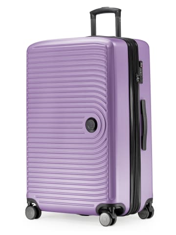 Hauptstadtkoffer Mitte - Großer Reisekoffer Trolley 77cm XXL Erweiterung TSA 130L in Flieder