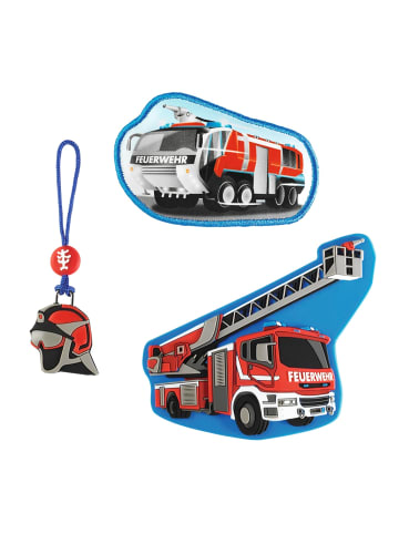 Step by Step Ranzen-Zubehör-Set MAGIC MAGS in Fire Engine Brandon