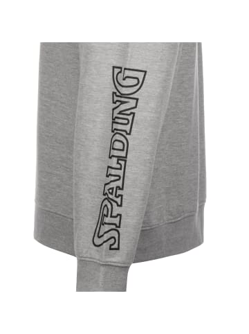 Spalding Sweatshirt Team II in grau / schwarz