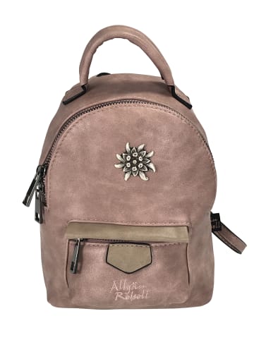 Allgäu Rebell Trachten Dirndl Rucksack " Rosi " in rosé