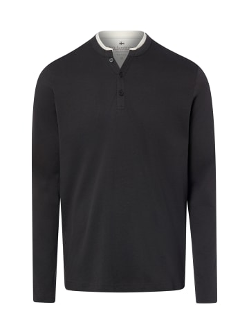 Nils Sundström Langarmshirt in anthrazit