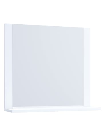VCM  Badspiegel Wandspiegel Bad Spiegel Lendas 55x80 cm in Weiß