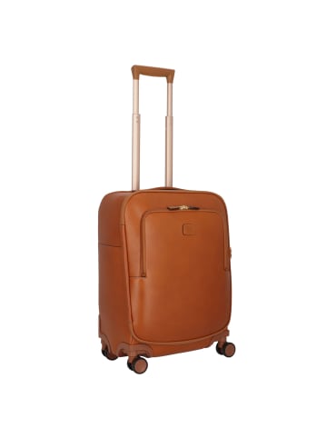 BRIC`s Life Pelle 4 Rollen Kabinentrolley 55 cm leather