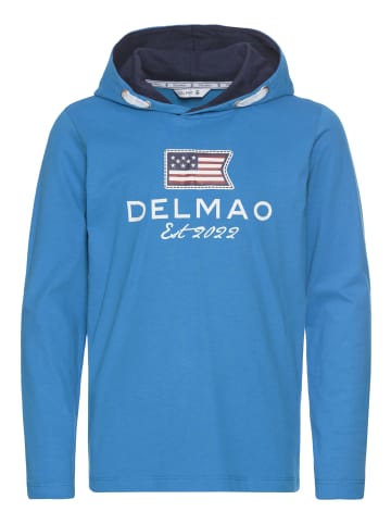 Delmao Kapuzenshirt in türkis