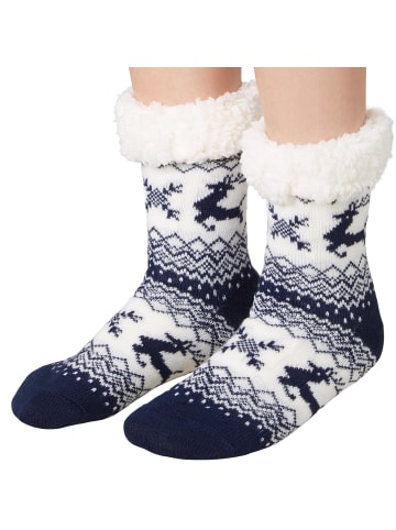 tectake Flauschsocken, Dickes Innenfutter und breiter Rand aus Plüsch