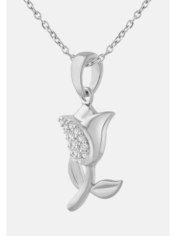 Diamant Exquis Halskette aus 375 Weißgold mit Diamant