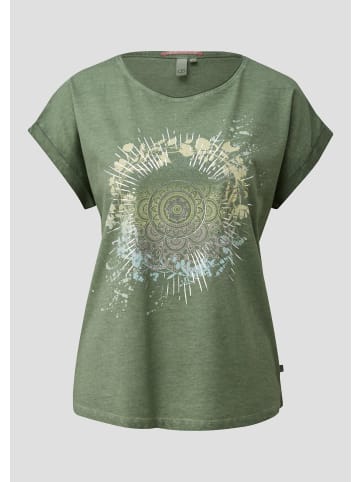 QS T-Shirt in 79D1_olivgrün