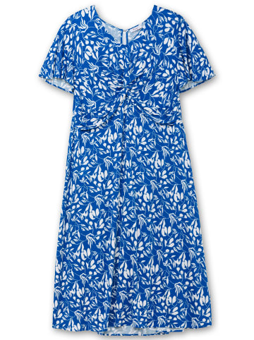 sheego Sommerkleid in kobalt-bedruckt
