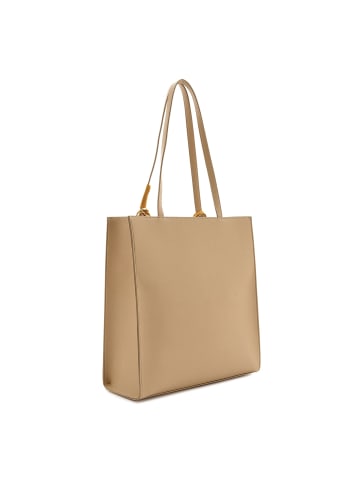 Seidenfelt Lyby Schultertasche 31 cm in warm beige
