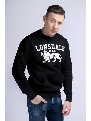 Lonsdale Pullover "Kersbrook" in Schwarz